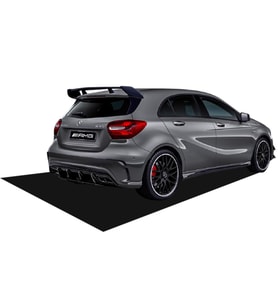 Mercedes A Serisi W176 (2015-2018) Yeni A45 Difüzör (Plastik)