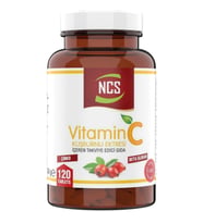 Vitamin C 1000 MG Beta Glukan Kuşburnu Çinko 120 Tablet