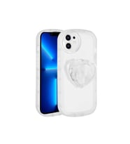 Apple iPhone 12 Uyumlu Kılıf Kamera Korumalı Pop Soketli Renkli Zore Ofro Kapak (Beyaz)