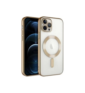 Apple iPhone 13 Pro Max Uyumlu Kılıf Kamera Korumalı M-safe Wireless Şarj Özellikli Zore Demre Kapak
