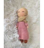 Amigurumi organik oyuncak bebek