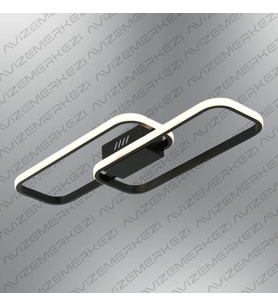 A-9430-2S Siyah Led Plafonyer