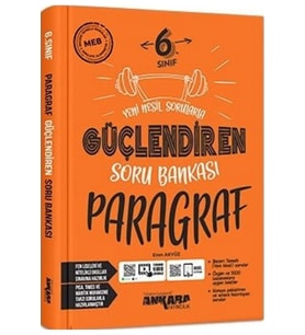 Ankara Yayıncılık 6. Sınıf Paragraf Güçlendiren Soru Bankası / Kolektif / Ankara Yayıncılık / 9786052663127 (Çok Renkli)