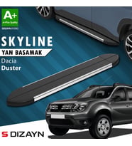 S-Dizayn Dacia Duster Skyline Krom Yan Basamak 173 Cm 2009-2018 A+ Kalite