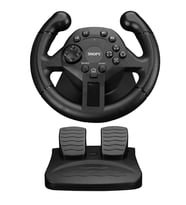 Snopy SG-37C3 Ps3/Pc Destekli Pedallı ve Titreşimli Oyuncu Direksiyonu (Siyah)