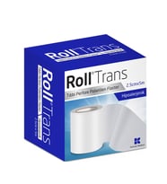 Roll Trans Şeffaf Perfore Polietilen Flaster 2.5Cm X 5M
