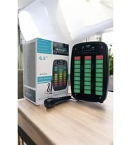 Bluetooth  Hoparlör Mikrofonlu Speaker Taşınabilir Şarjlı