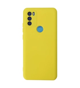 General Mobile GM 21 Plus Kılıf Nano içi Kadife Silikon - Sarı