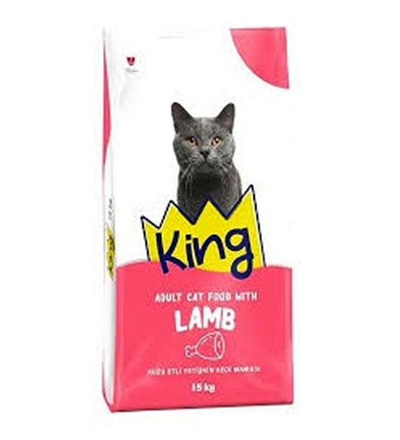 King Kuzulu Ve Pirinçli Yetişkin Kedi Maması 15 Kg