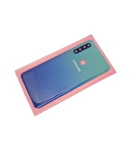 Samsung Galaxy A9 A920 2018 Arka Pil Batarya Kapağı (CAM FULL LENSLİ ) MAVİ