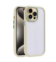 Apple iPhone 15 Pro Max Kılıf Kamera Korumalı Renkli Kenar ve Çerçeve Tasarımlı Zore Vitamin Kapak
