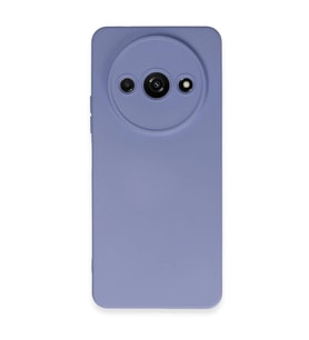 Xiaomi Redmi A3 4G Kılıf Nano içi Kadife Silikon - Lila