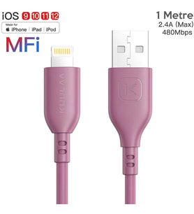 KUULAA 1M MFI Sertifikalı İPhone Usb Şarj kablosu-(5775) - HUOBPS4843-4287