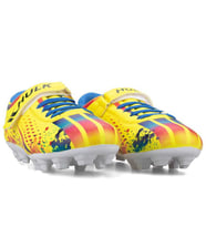 HULK 129 Filet Cırtlı Çocuk Futbol Krampon SARI_KIRMIZI