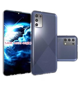 Samsung Galaxy A03S Uyumlu Kılıf Zore Süper Silikon Kapak