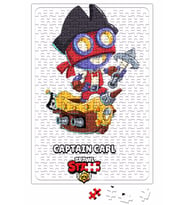 Brawl Stars Captaın Carl Puzzle 240 Parça Yapboz