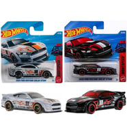 2 Araç Hot Wheels Set - 2020 Ford Mustang Shelby GT500 - Gri & Siyah (1/64)