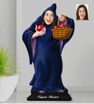 Kişiye Özel Kadın Ahşap Biblo-19
