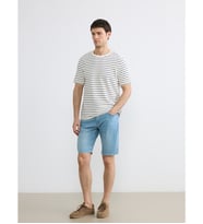 LCW Jeans İndigo Slim Fit Erkek Jean Şort