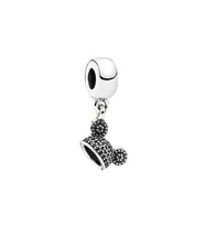 Nur Silver Mickey Mouse Şapkası Gümüş Charm NUR-BL00125