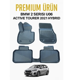 Bmw 2 Serisi U06 Active Tourier 2021 Hybrid Uyumlu 3D Oto Paspas Premium