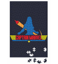 Captain Marvel Top Captain Puzzle 240 Parça Yapboz
