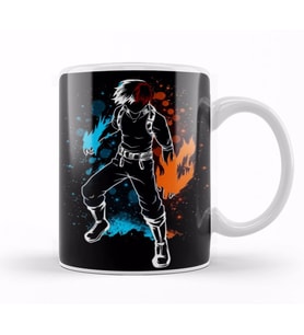 Shoto Todoroki Shoto Fire And Ice Kupa Bardak Porselen
