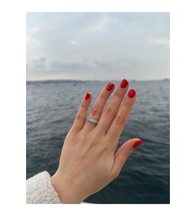 3 Sıra Tamtur Gümüş Yüzük