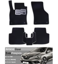 Renault Megane 4 Hatchback (2016-2025) Uyumlu EVA Paspas Tam Set–Araca Özel Tasarım,Kolay Montaj