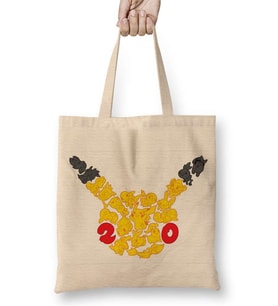 Pokemon Bez Çanta Uzun Saplı