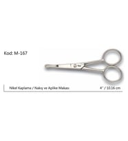 Europe Aplike Ve Nakış Makası Kıvrık Küt Uçlu No:4 10,16 Cm