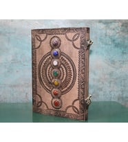 Taşlı Deri Defter Model 13