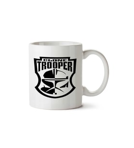 Star Wars Trooper iki Tarafı Baskılı Kupa Bardak