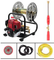 Garden Pro GP-900/4T Makaralı 4 Zamanlı İlaçlama Makinesi 25 Metre Hortumlu