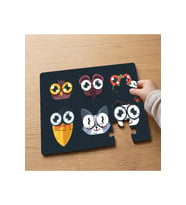 Hayvanları Tanıyalım Tasarımlı 24 Parça Ahşap Çocuk Puzzle