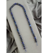 Lapis Lazuli Doğal Taş Parlak Küre Kesim 6mm Dizi [Ab+]