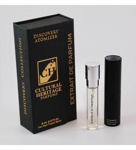 Cultural Heritage , Scents Of Al Harameyn , Discovery Atomizer Travel Spray , For Men, Extrait De Parfum, 8 Ml. 0.27 Fl. Oz , Cultural Heritage Parfums