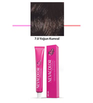 Premium 7.0 Yoğun Kumral - Kalıcı Krem Saç Boyası 50 g Tüp