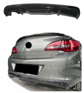 🚘 Opel Astra J Sedan Difüzör – Sportif Plastik Arka Tampon Eki  Dayanıklı Malzeme (Standart)