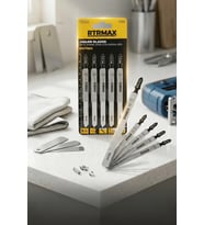 Rh17662 Metal Normal Kesim Uzun Dekupaj Testere Ağzı T318a 5 Adet