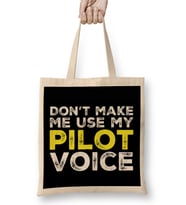 Don´t Make Me Use My Lawyer Voice Bez Çanta Uzun Saplı