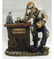 WISE Veronese İskelet Serisi-MÜKEMMEL KADINI BEKLEYEN ADAM-13,5*11,6,5 CM.