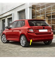 Skoda Fabia 2019-2021 Arka Tampon Sol Reflektör Kedi Gözü 6V6945105