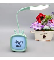 TV Tasarımlı Led Masa Lambası (Yeşil)