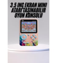 Game Box Mini 500 Adet Retro Oyun Taşınabilir Oyun Konsolu