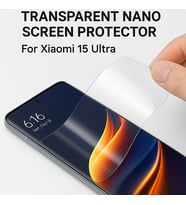 Lensun Şeffaf Nano Ekran Koruma – Xiaomi 15 Ultra