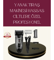 Erkekler İçin Folyo Başlıklı Tıraş Makinesi