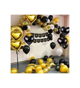 2 Yaş Doğum Günü Seti Zincir Balon Seti Ful Set