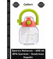 Özel Üretim Fitness Karıştırıcı Toplu Sporcu Matarası 600 ml BPA İçermez Sızdırmaz Kapaklı