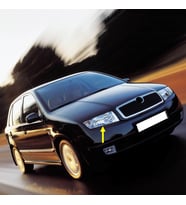 Skoda Fabia 1 2000-2008 Sağ Ön Far Lambası İçi Krom Tip 6Y1941016H